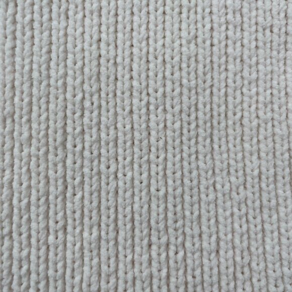 Abercrombie & Fitch Sweater Women Medium Cardigan Ivory Cream Knit Chenille - Picture 11 of 12